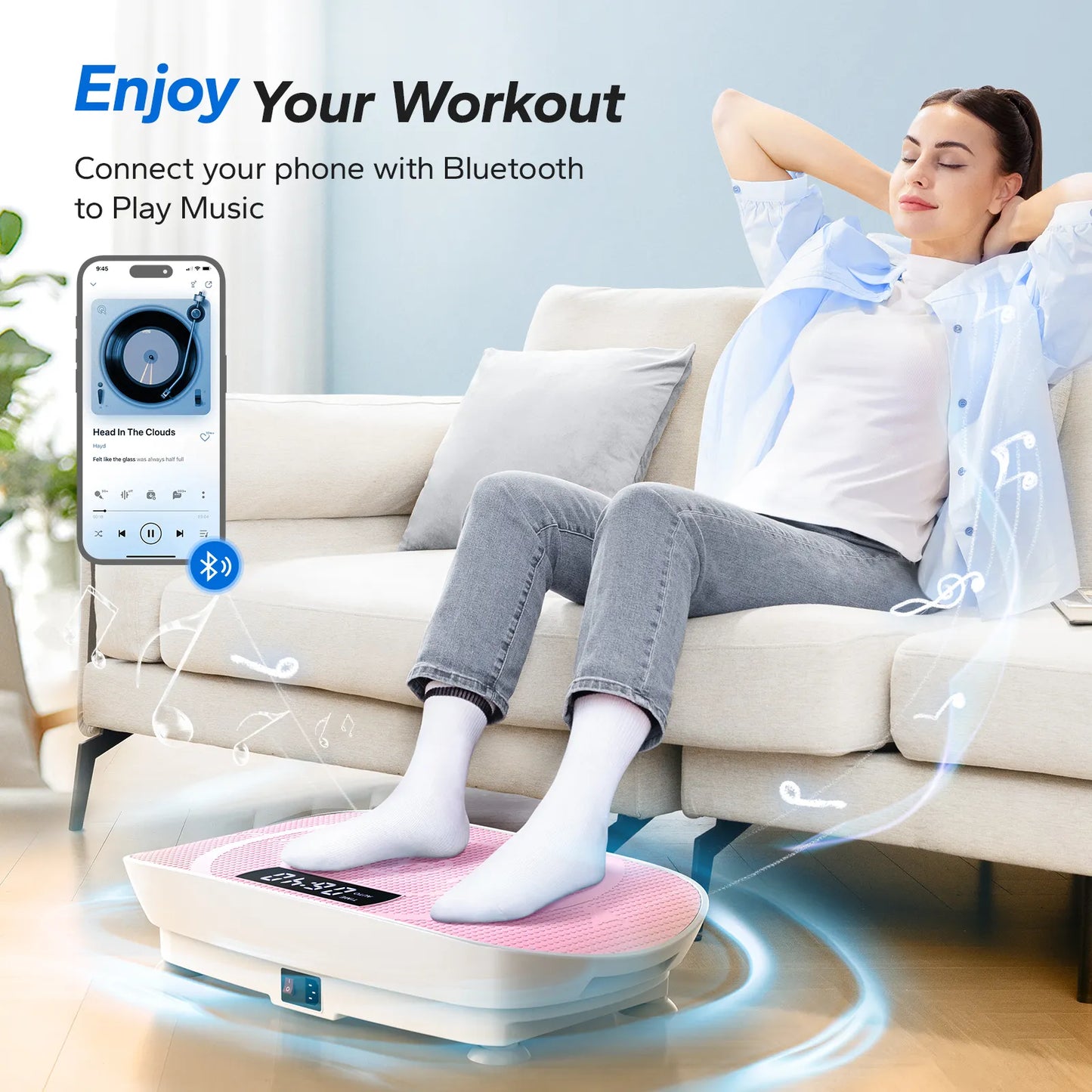 CV30 Pro Curved Whole Body Vibration Plate